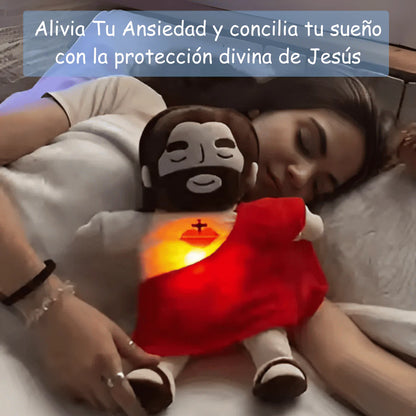 El Peluche de Jesús que respira + El Collar del arcángel San Miguel (Gratis)