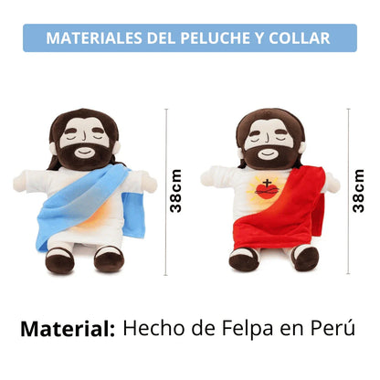 El Peluche de Jesús que respira + El Collar del arcángel San Miguel (Gratis)